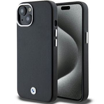 Bmw BMW Signature Wrapped Metal MagSafe maska za iPhone 15 Plus / 14 Plus - crna