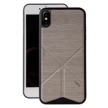 UNIQ maskica Transforma Ligne za iPhone X/Xsszary/pepeljasto siva