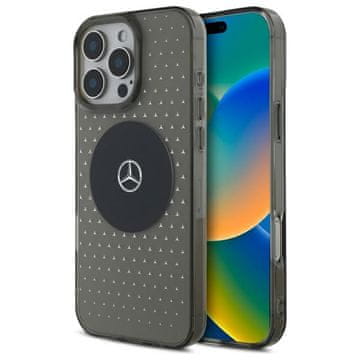 MERCEDES Crna tvrda maska za iPhone 16 Pro