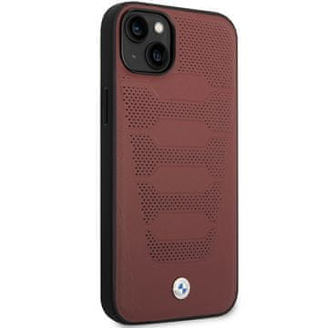 Bmw Bmw Futrola Za Iphone 14 15 13 6.1 Bmhcp14S22Rpsr S Uzorkom Kožnih Sjedala