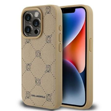 Karl Lagerfeld Futrola MagSafe za iPhone 15 Pro Max bež