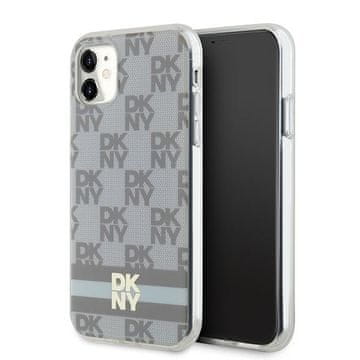 DKNY Futrola za iPhone 11 IML s kariranim printom, bež