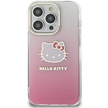 HELLO KITTY Futrola za Oppo A55 s gradijentno ružičastom bojom