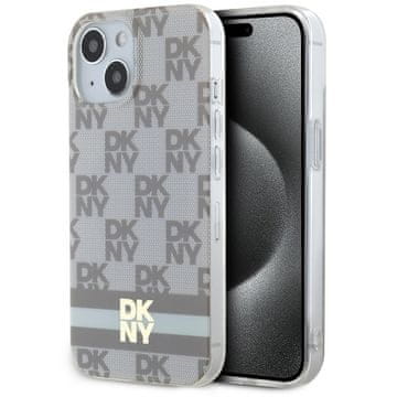 DKNY iPhone 15 MagSafe maskica bež boje