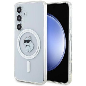 Karl Lagerfeld Prozirna maskica za Samsung Galaxy S24 Choupette MagSafe