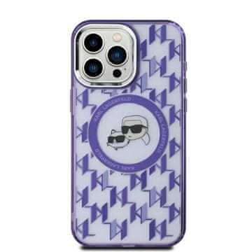 Karl Lagerfeld MagSafe ljubičasta maskica za iPhone 15
