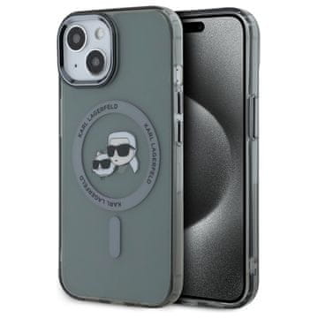 Karl Lagerfeld MagSafe maskica za iPhone 15 crna
