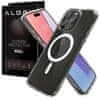 Zaštitna maskica za telefon Ultra Hybrid MagFit za MagSafe za iPhone 15 Pro Max, bijela + staklo