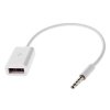 CoreParts USB na mini jack adapter, bijeli