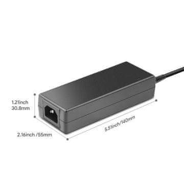CoreParts Adapter za napajanje 120W 24V 5A Utikač:5.5*2.1 Stolni adapter