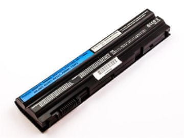 CoreParts Baterija za laptop za Dell 48.84Wh 6 Cell Li-ion 11.1V 4400mAh Crna