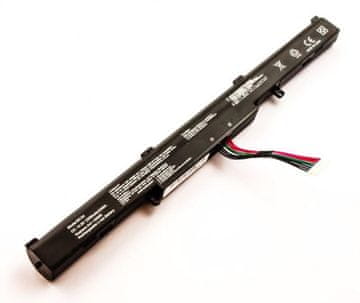 CoreParts Baterija za laptop Asus 31.68Wh 4 Cell Li-ion 14.4V 2200mAh Crna