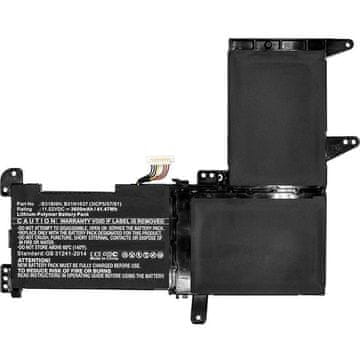 CoreParts Baterija za prijenosno računalo Asus 41.04Wh Li-Pol 11.4V 3600mAh crna