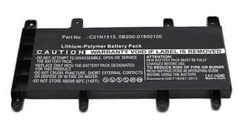 CoreParts Baterija za laptop Asus 36.26Wh Li-Pol 7.4V 4900mAh, crna