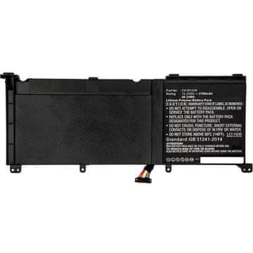 CoreParts Baterija za laptop Asus 56.00Wh Li-Pol 15.2V 3700mAh crna
