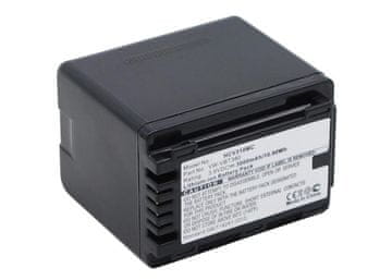 CoreParts Baterija za kameru za Panasonic 10.80Wh Li-ion 3.6V 3000mAh crna