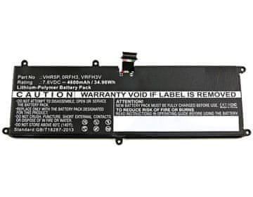 CoreParts Baterija za laptop za Dell 25.84Wh Li-Pol 7.6V 3400mAh crna