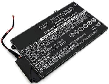 CoreParts Baterija za laptop za HP 39.96Wh 4Cell Li-Pol 14.8V 2700mAh Crna