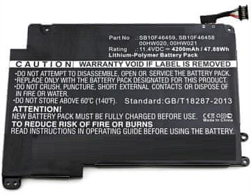 CoreParts Baterija za laptop Lenovo 47.88Wh Li-Pol 11.4V 4200mAh crna