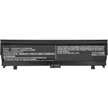 CoreParts Baterija za laptop Lenovo 47.52Wh Li-ion 10-10.8V 4400mAh crna