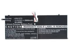 CoreParts Baterija za laptop Lenovo 47.36Wh Li-Pol 14.8V 3200mAh crna