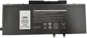CoreParts Baterija za laptop za Dell 62.32Wh Li-ion 15.2V 4100mAh crna