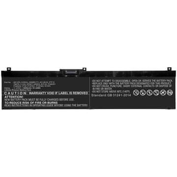 CoreParts Baterija za laptop za Dell 69.30Wh Li-Pol 11.55V 6000mAh crna