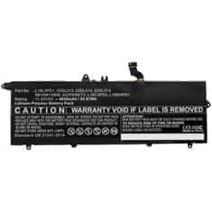 CoreParts Baterija za laptop za Lenovo 53.71Wh Li-Pol 11.55V 4650mAh crna