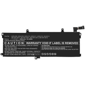 CoreParts Baterija za laptop Lenovo 50.00Wh Li-Pol 11.55V 4350mAh crna