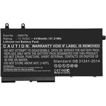 CoreParts Baterija za laptop Dell 45.60Wh Li-ion 11.4V 4000mAh