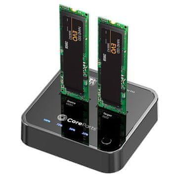 CoreParts USB3.2 Type C (10Gbps) SATA M.2 SSD kloner