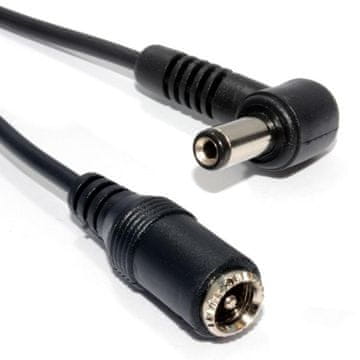 CoreParts DC produžni kabel od 5.5*2.5mm(muški) do 5.5*2.5mm(pod kutom)