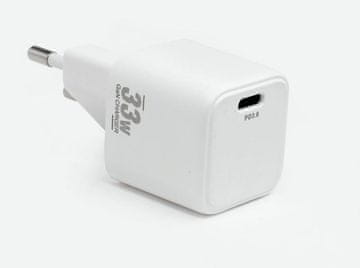 CoreParts 33W USB-C Nano punjač s jednim izlazom, GaN tehnologija
