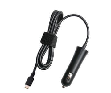 CoreParts USB-C auto punjač 65W DC12V-24V za laptop, mobitele i tablete