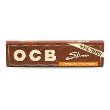 OCB Virgin Brown Slim papiri + filteri