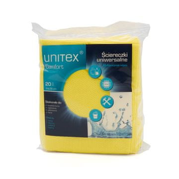 Unitex žuta krpa, pakiranje od 20 komada