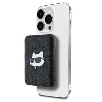Karl Lagerfeld Induktivna prijenosna baterija 15W MagSafe 5000mAh crna