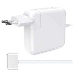 punjač za MacBook Apple MacBook MagSafe 2 T-tip adapter za napajanje 45W bijela