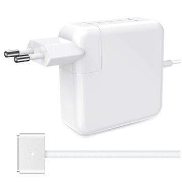 punjač za MacBook Apple MacBook MagSafe 2 T-tip adapter za napajanje 45W bijela