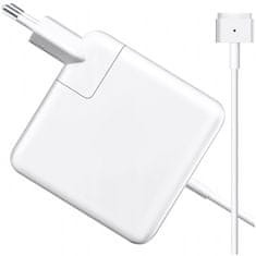punjač za MacBook Apple MacBook MagSafe 2 T-tip adapter za napajanje 45W bijela