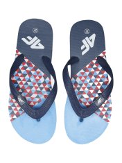 Nikcorp Dječje japanke za dječake za plažu i bazen, lagane s EVA pjenom i čičak trakom, plavo-crvene, veličina 33 EU