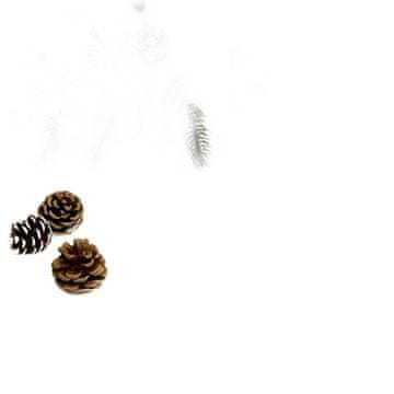 Nikcorp Tepih za božićno drvce za elegantan ugođaj, suknja od umjetnog krzna za pokrivanje stalka, plišana podloga, bijela 150 cm