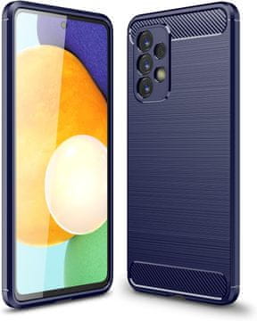 Silikonska futrola za Samsung Galaxy A73 5G, tamnoplava