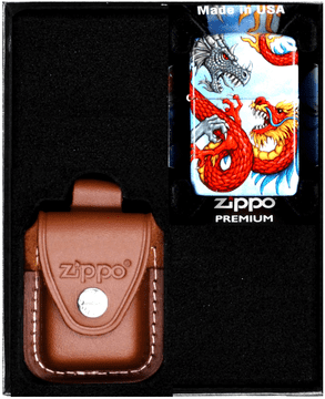 Zippo komplet upaljač DRAGON DESIGN 3 poklon br. 2