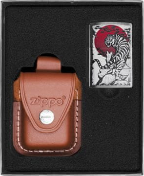 ZIPPO upaljač JAPAN TIGER poklon set br. 4