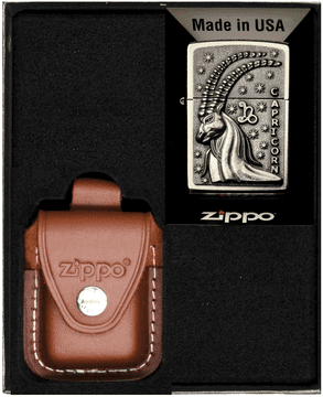 ZIPPO set upaljača ZODIAC CAPRICORN Jarac poklon br. 4
