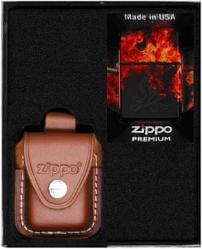 ZIPPO upaljač CAMPFIRE DESIGN 1 poklon set br. 4