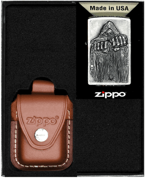 ZIPPO upaljač GAME OVER EMBLEM poklon set br. 2