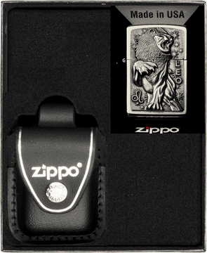 ZIPPO set upaljača ZODIAC LEO Lion poklon br. 3