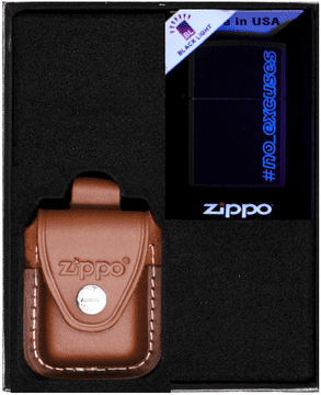 ZIPPO upaljač #NEOEXCUSES poklon set br. 4